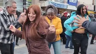 bailando las cumbias proyecto 5 de ciudad Juárez