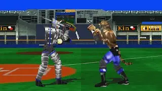 Tekken [Japan] (PSX) - Enhanced Graphics in 4K (+Widescreen) - Gameplay