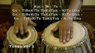 50 Lessons for Tabla: Lesson 45: Tukda & Chakradaar 19