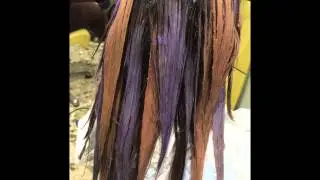 Color blending magma by Wella
