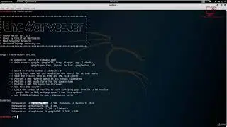[Penetration Testing] Gathering emails with theharvester