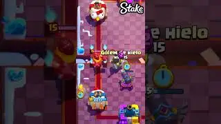 Da&ntilde;o solo con furia 😎 #clashroyale #funny #shorts #shortvideo #gaming #viral