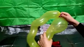 Inflating and bursting spiral balloons