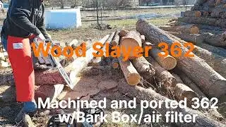 Ported 362 Wood Slayer vs 400c