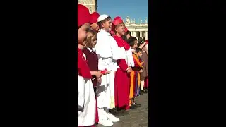 Chicago students who held viral 'mini conclave' meet Pope Leo XIV in Rome