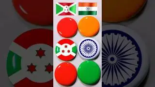 🇮🇳🇧🇮 ll coins flag video ll color & coins ll #shortvideo #independenceday #youtubeshorts #shorts
