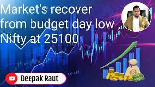 Market's recover from budget day low Nifty at 25100 Share Market Daily Updates | 02 FEB 2026 | Stock