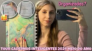 TOUR PELOS MEUS CADERNOS INTELIGENTES NO MEIO DO ANO | organizados??
