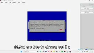Linux Debian 8 Installation Tutorial Using Oracle VirtualBox Application without internet