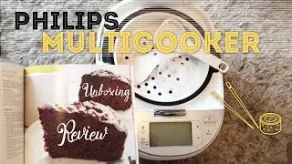 Philips Multicooker Avance HD3095 unboxing w Recipe book flipthrough review