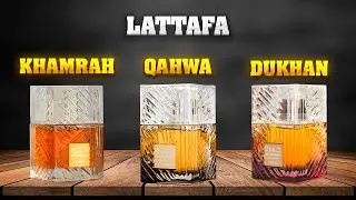 Lattafa Khamrah, Qahwa, Dukhan. Арабский мужской парфюм.