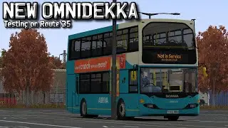 Masterswitch's New Omnidekka | 35 from Depot to Paignton with Arriva YV03 RBU | OMSI 2