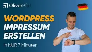 WordPress Impressum erstellen - In NUR 7 Minuten 🇩🇪