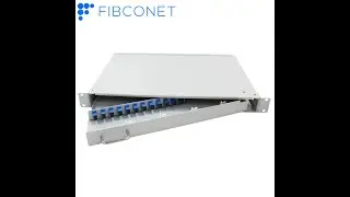 ODF Patch Panel Fiber Optic Sc/LC/FC/St Connector Rack Mounted
