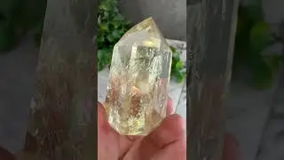 Amazing Citrine with Rainbows  