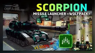 NOVA ALTERA&Ccedil;&Atilde;O da SCORPION | MISSILE LAUNCHER &laquo;WOLFPACK&raquo; - Tanki Online
