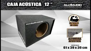 Caja Ac&uacute;stica de 12
