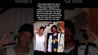 Master P Saved Snoop Dogg&rsquo;s Career When Everyone Thought He Was Done! #snoopdogg #masterp #shorts