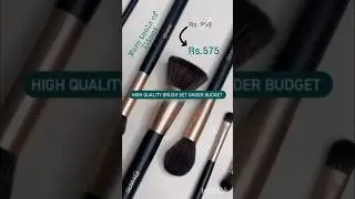 Best 💚Affordable 💚Brush Set Under RS.600[Mars Tools of Titans] 🖌️#haul  #mars #affordable #brush
