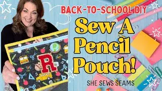 Easy DIY Pencil Pouch | Beginner Sewing Tutorial for Back-to-School