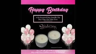 Candle Divas 6th Birthday/Anniversary Sale!