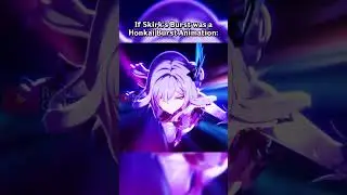If Skirk had a Honkai Burst Animation #genshinimpact
