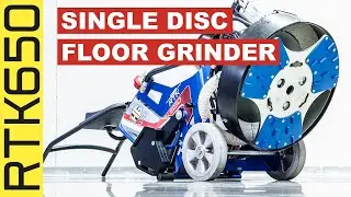 Single disc floor grinder | Perfect for a wide range of jobs | Greater performance | RTK 650