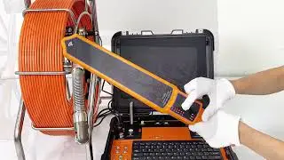 Medium-sized 33mm PTZ Pipe Push Inspection Camera System
