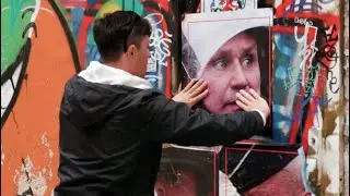 Capture -  Profiling Faces of French Police Officers - Paolo Cirio Action in Paris 2020