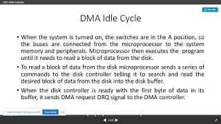 DMA Operation  I