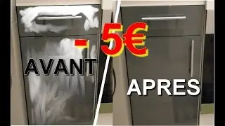 DIY: Comment Laquer un meuble m&eacute;lamin&eacute; &agrave; - 5&euro; 01/06/2020