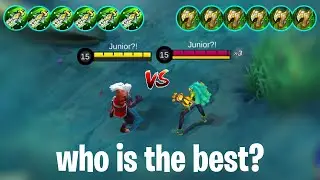 BADANG VS MASHA || BLADE OF DESPAIR VS GUARDIAN HELMET || MOBILE LEGENDS