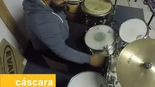 multi percusi&oacute;n set c&aacute;scara +conga