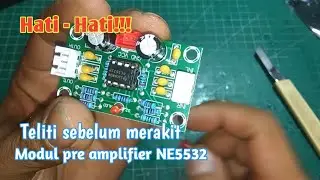 CARA MEMBUAT AUDIO DISTRIBUTOR AKTIF ‼️||PRE-AMP NE5532 || DC 12V