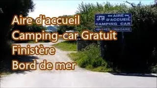 Parking gratuit à Trégonnour Fouesnant  Finistère