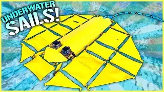 Building a Mechanical STINGRAY That Moves With UNDERWATER SAILS! (Trailmakers High Seas DLC)