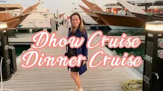 DHOW DINNER CRUISE DOHA | 3 hours cruising the teal water of the ARABIAN GULF | Wooden SailBoat