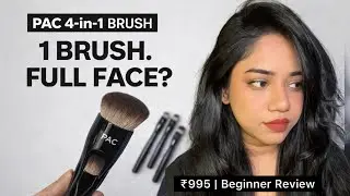 PAC 4-in-1 Brush | Beginner Review | Can 1 Brush Do Full Face Makeup? #honestreview 