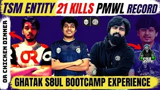 Ghatak Experience Soul Bootcamp | TSMent 21 kills PMWL record | sc0ut Kill Rampage Highlights