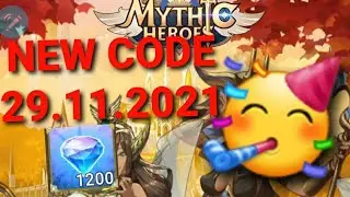 Mythic heroes, NEW CODE 29.11.2021