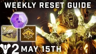 Destiny 2: Weekly Reset (May 15th) - Strange Terrain Nightfall & Mars Flashpoint! (Warmind)