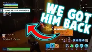 SCAMMER GETS SCAMMED! *GOT HIM BACK* (Fortnite Save The World)