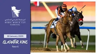 GLADIATOR KING makes it two in a row in Dubai winning the G3 Al Shindagha Sprint in determined style