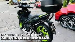 Nak Tukar Sport Rim Kecil? | Meh sini kita sembang VF3i LE