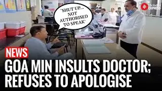&ldquo;I will not apologise' - Goa Health Minister Vishwajit Rane Lashes Out at Senior Doc; Cong Condemns