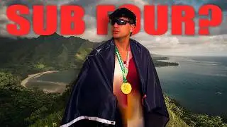 i ran a marathon just to feel something