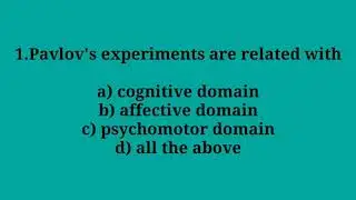 Educational Psychology Objective Type Question // K TET important qurstions @q4quizmalayalam105