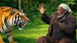 TIGER ATTACK! Old Man Attacked by a Wild Tiger While Collecting Firewood 😱