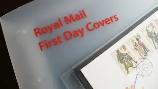 Royal Mail First Day Cover Album Unboxing