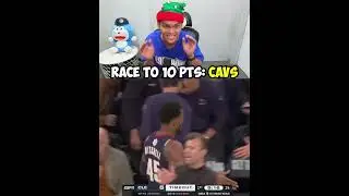 Cavs vs Knicks, race to 10 pts | Christmas game! #cavs #nba #patriciobosspaldo